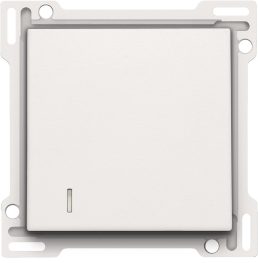 [E3UYB] Niko Hotel Card Switch Cover Plate White - 101-61901