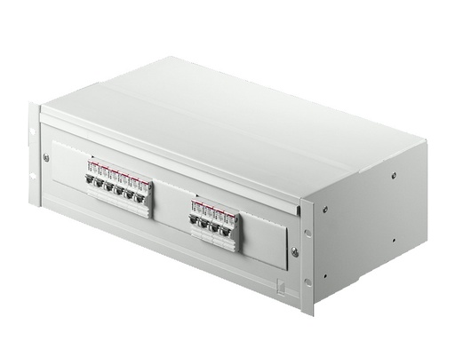 [E3V24] Rittal 19 Pouces 3U Boîte De Distribution D'Énergie Glissante - 7480300