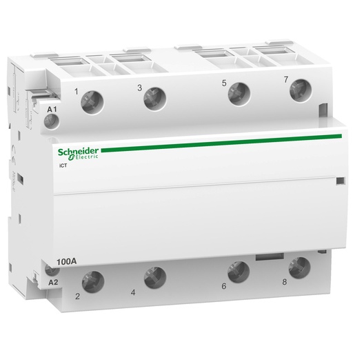 [E3V2U] Schneider Electric ICT 100A 4NO Modular Contactor 230V - A9C20884