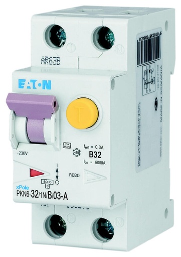 [E3V2H] Disjoncteur Combiné Rcd Mcb 32A 300mA Courbe B - 236729