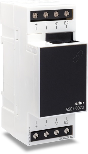[E3V3S] Niko Home Control DIN Rail Coupler - 550-00020