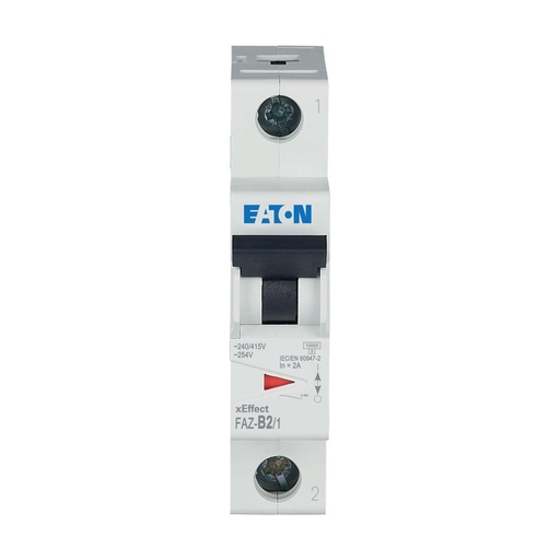 [E3V3X] Eaton Faz 2A Enkelpolige MCB B Curve 15kA - 278523