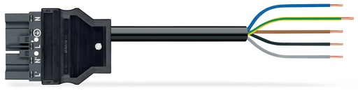 [E3V5P] Vorgefertigtes 5-Pol Eca Kabel Mit Offenem Ende 7M - 771-8985/207-703