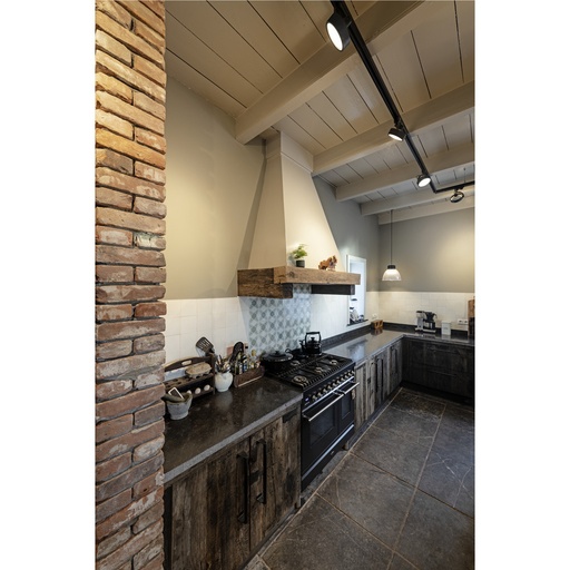 [E3V6N] Slv Kalu Schiene Qpar Gu10 Einzelphasen Spotlicht Schwarz - 143540