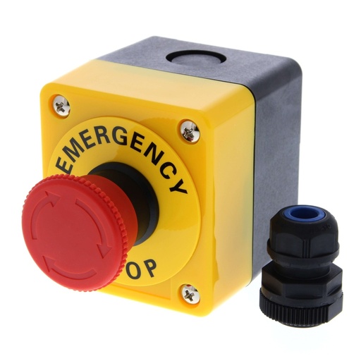 [E3V8H] Interruptor De Parada De Emergencia 24VAC/DC 40mm A22E-M-11B - A22E7054A
