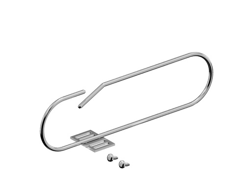 [E3V98] Rittal DK Gestion De Câbles Anneau 330x90mm - 7220600 [4 Pièces]