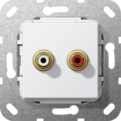 [E3VC4] Gira Professional Cinch Audio Breakout Cable Base Element - 563303