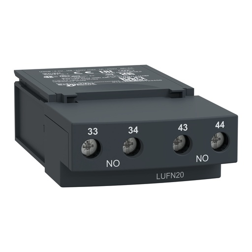 [E3VBK] TeSys U 2NO Auxiliary Contact Module - LUFN20