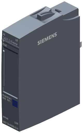 [E3VES] Siemens Et200Sp Ai 2XU/I Haute Fonctionnalité Module D'Entrée Analogique - 6Es71346Hb000Ca1