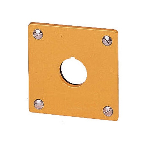 [E3VF5] Eaton M22-EY1 Placa De Montaje Amarilla Enrasada Posición Única - 216542