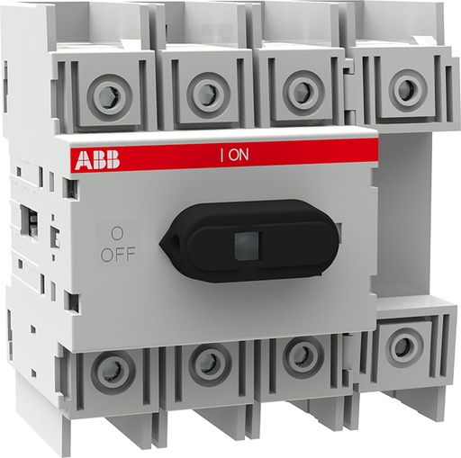 [E3VHR] ABB OT125M4 Interruptor Desconector 125A 4 Polos Riel DIN - 1SCA022429R9220
