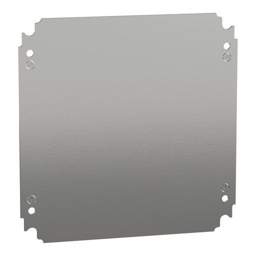 [E3VH9] Schneider Electric NSYMM33 Placa De Montaje De Acero 300x300mm - NSYMM33