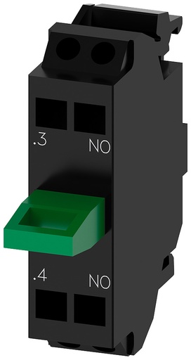 [E3VK3] Siemens Sirius Act 1No Módulo De Contacto 500V - 3Su14002Aa103Ba0