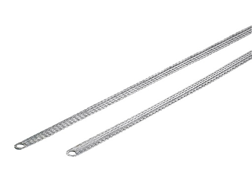 [E3VKC] EMC Grounding Braid M8 25mm² 200mm Tinned Copper - 2412225 [10 Pieces]