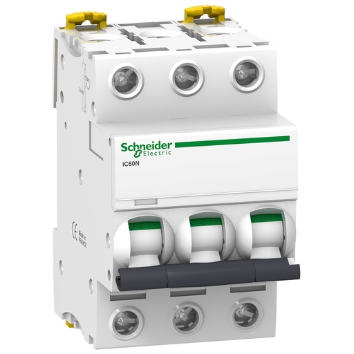 [E3VJV] Schneider Acti9 Ic60N 3P D40A Aardlekschakelaar - A9F75340