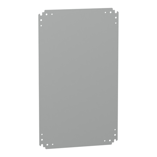 [E3VMQ] Schneider Electric Placa De Montaje Metálica 750x500mm - NSYPMM75