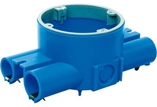 [E3VN5] 50mm Holle Wand Doos Met Dubbele Kabel Ingangen - 7126.120