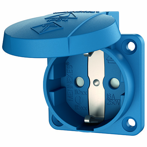 [E3VPB] Mennekes 16A Industrial Socket Outlet IP54 230V - 11081