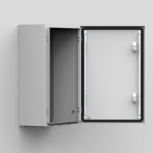[E3VQ3] nVent Hoffman Door Mounting Profile 400mm Steel - MMDP040 [2 Pieces]