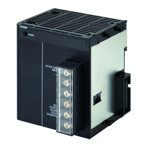 [E3VQA] OMRON CJ1W-PA205R Unidad De Suministro De Energía 100-240VAC - CJ1W0389B