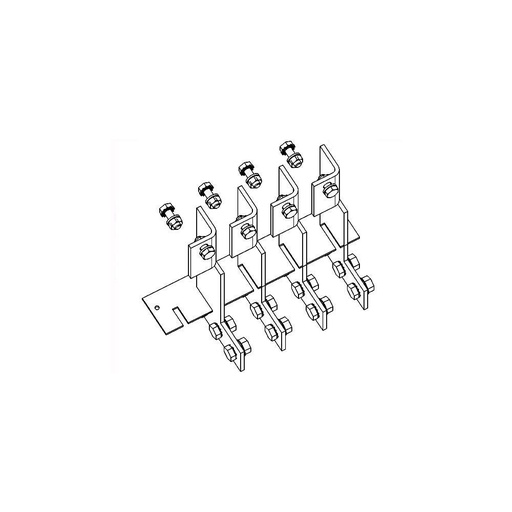[E3VU2] Eaton SKH630 Kabelterminalset L123+N Onderste Bevestiging - 6034725