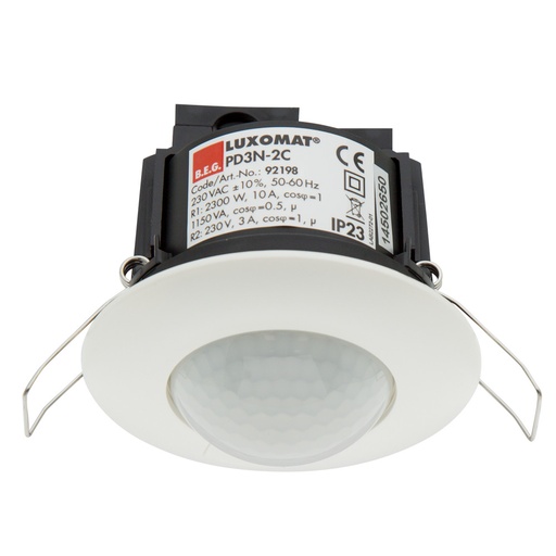 [E3VVB] Beg Luxomat Pd3N Sensor De Movimiento De Techo 10M Rango - 92198