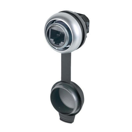 [E3VVE] Eaton Rj45 Cat 5E Titanium Doorvoerinterface - 107413