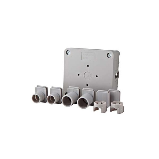 [E3VW3] Universal Power Cable Junction Box With Cover 100x100mm - 2080 160