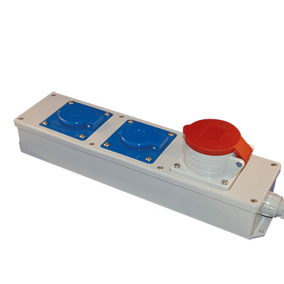 [E3VV5] Boîte De Distribution D'Énergie Industrielle Hateha 16A 400V 5P - 12.919.019