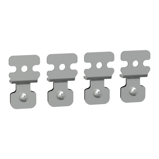 [E3VV9] Schneider Electric Support De Mur Équerre De Fixation-Set 4 Pièces SBM - NSYAEFPFSB [4 Pièces]