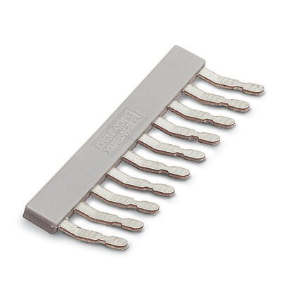 [E3VYG] Phoenix Contact 10-Position Brückenstecker 5.2mm Grau - 1401132