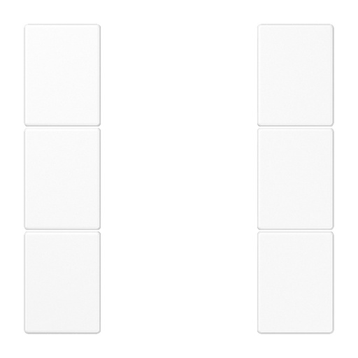 [E3W2Z] Jung Knx 3-Tasten Druckpanel Ls Serie Alpine Weiß - Ls503Tsaww