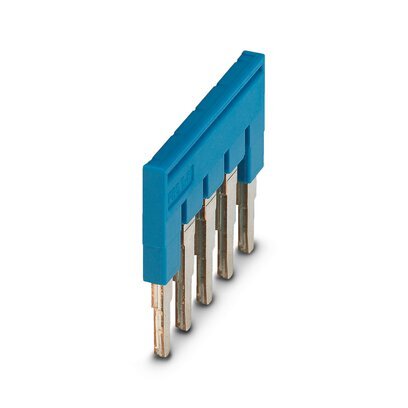 [E3W2U] Phoenix Contact 5-poliger Blauer Steckbrücke 6,2mm - 3036961