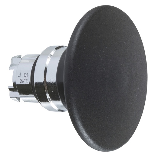 [E3W3E] Schneider Electric XB4 60Mm Paddenstoelen Drukknop Zwart - ZB4BR2