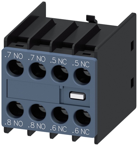 [E3W3R] Siemens 3RH2911-1FC22 Auxiliary Switch Block 2NO+2NC - 3RH29111FC22