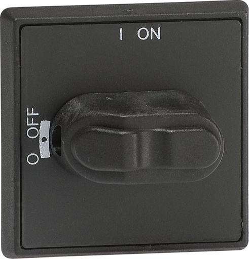 [E3W66] ABB IP54 Schwarzer Wählhebel Mit Snap-On-Montage - 1SCA105211R1001