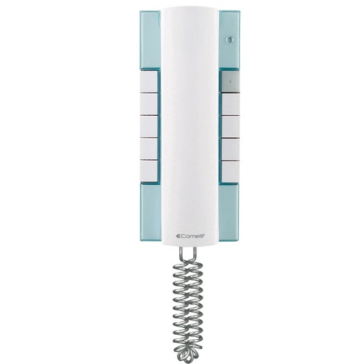 [E3W76] Comelit Style Elegance Audio Intercom White SB1 - 2628
