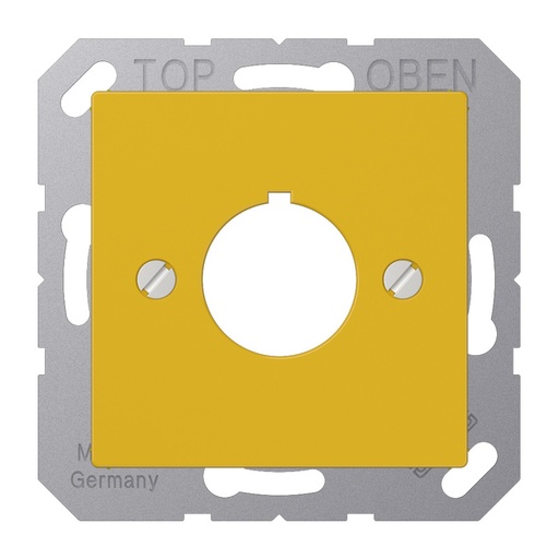 [E3W8G] Jung A564GE Placa De Tapa Redonda 22.5mm Amarillo - A564GE