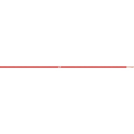 [E3WCY] LiY Enkeldraad Besturingskabel 0.25mm² 250M Zwart - 4126001S [250 Meter]