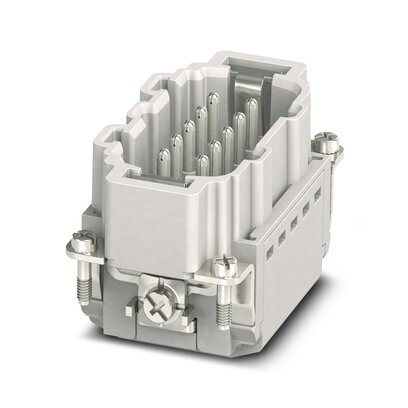 [E3WGM] Phoenix Contact HC-B10 Industrial Pin Connector Insert - 1407730