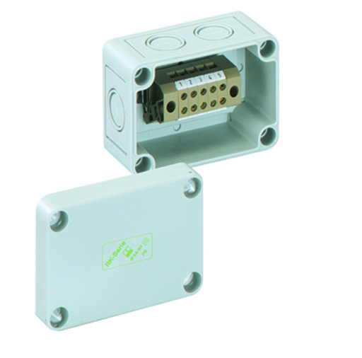 [E3WGV] Boîte De Jonction Spelsberg RKK 4/05 Avec 5x4mm² Bornes Blocs - 60540401