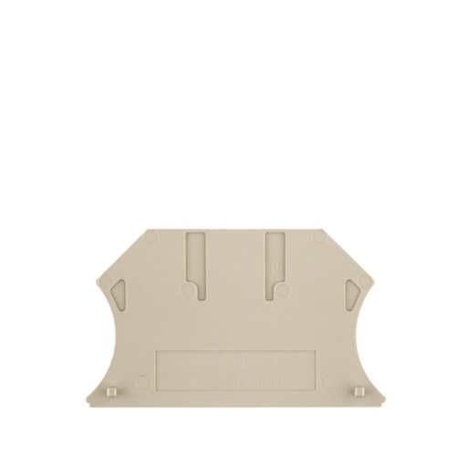 [E3WHA] Weidmuller WAP 2.5-10 Plaque De Terminaison - 1050000000