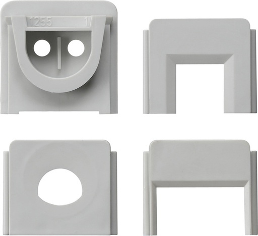 [E3WH3] Gira Dual Cable Entry Adapter Set Waterproof Surface Mount - 000730