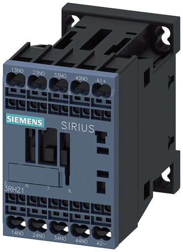 [E3WJK] Siemens 3Rh2140 4No Relé Contacto 24V CC S00 - 3Rh21402Bb40