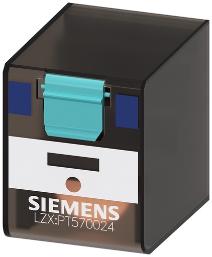 [E3WJG] Siemens LZX PT570024 Relé 4CO 24VDC 6A - LZX:PT570024