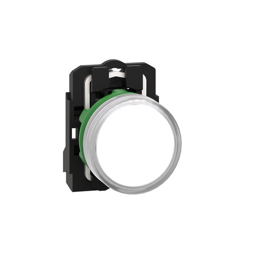 [E3WKZ] Schneider Electric XB5AVB1 Witte LED Pilootlamp 24V IP66 - XB5AVB1