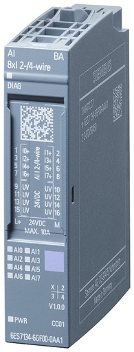 [E3WNV] Siemens Et 200Sp Ai 8Xi Analoog Ingangsmoduul - 6Es71346Gf000Aa1