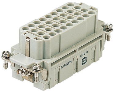[E3WRD] Harting Han EE 32-Pin Female Crimp Connector Insert - 09320323101