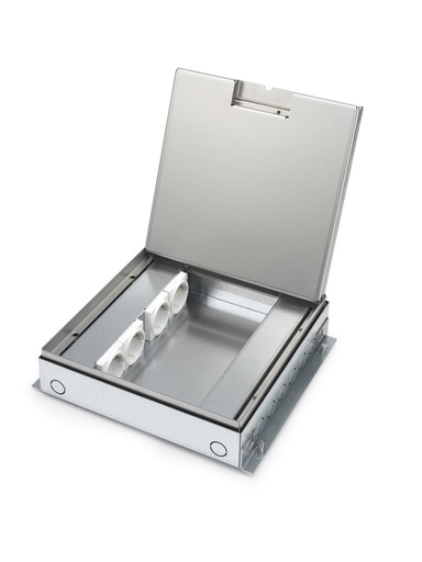 [E3WR4] Boîte De Sol Type 50 Avec 4x 230V Et 4x Modules Vides - 33.70.022