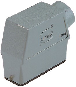 [E3WSW] Harting Han A 16A Seiten-Eingang Haube Mit PG21 - 09200160541